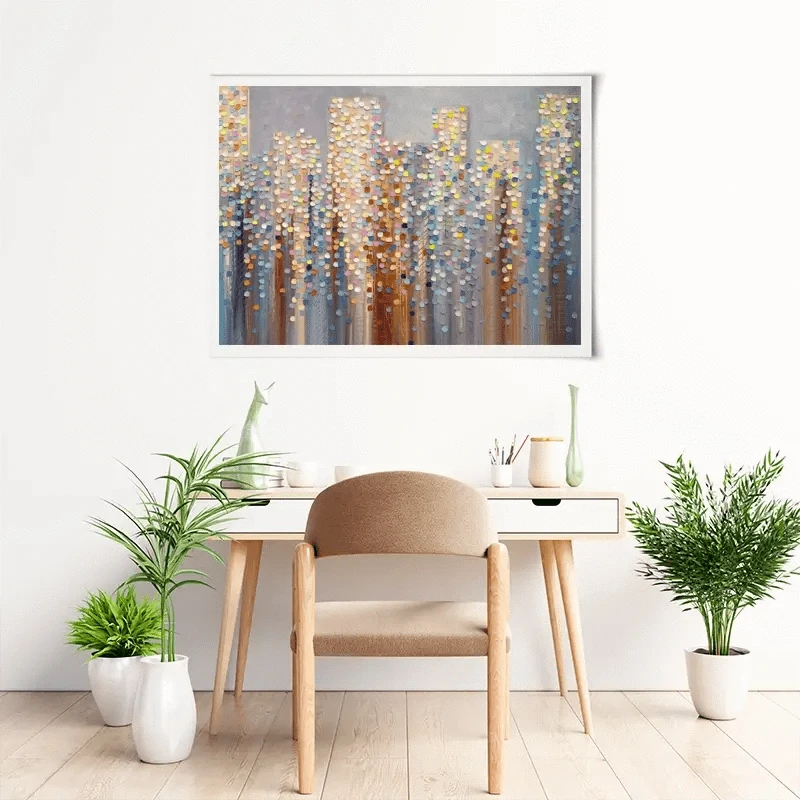 Hazy Sky Art Print Hazy Sky Art Print wall art product Ekaterina Ermilkina