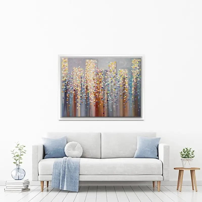 Hazy Sky Canvas Print Hazy Sky Canvas Print wall art product Ekaterina Ermilkina
