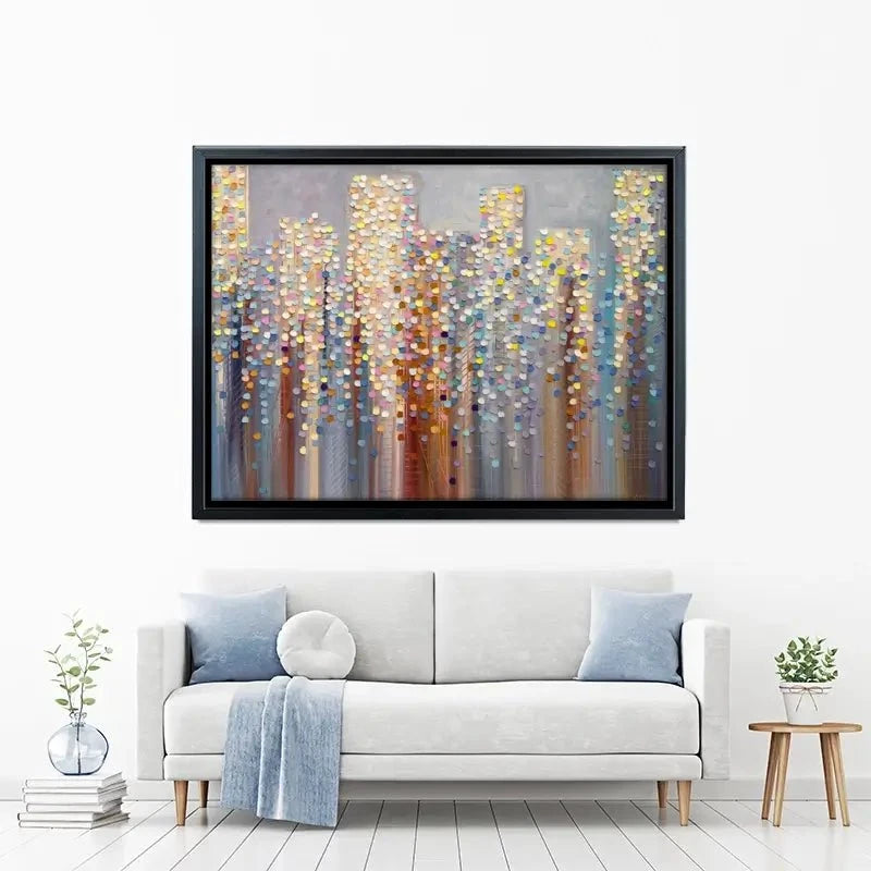Hazy Sky Canvas Print Hazy Sky Canvas Print wall art product Ekaterina Ermilkina