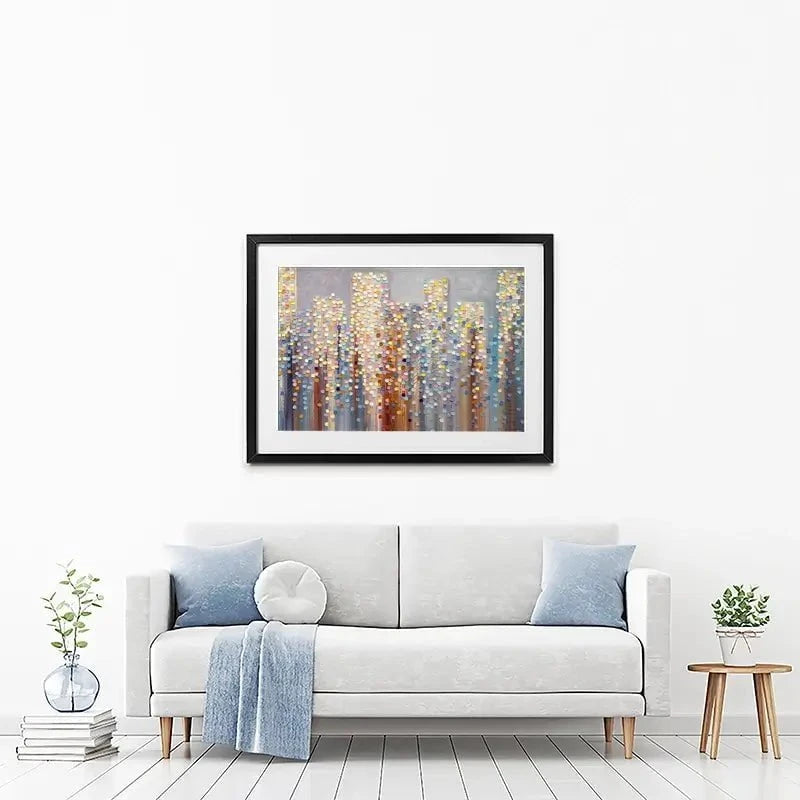 Hazy Sky Framed Art Print Hazy Sky Framed Art Print wall art product Ekaterina Ermilkina