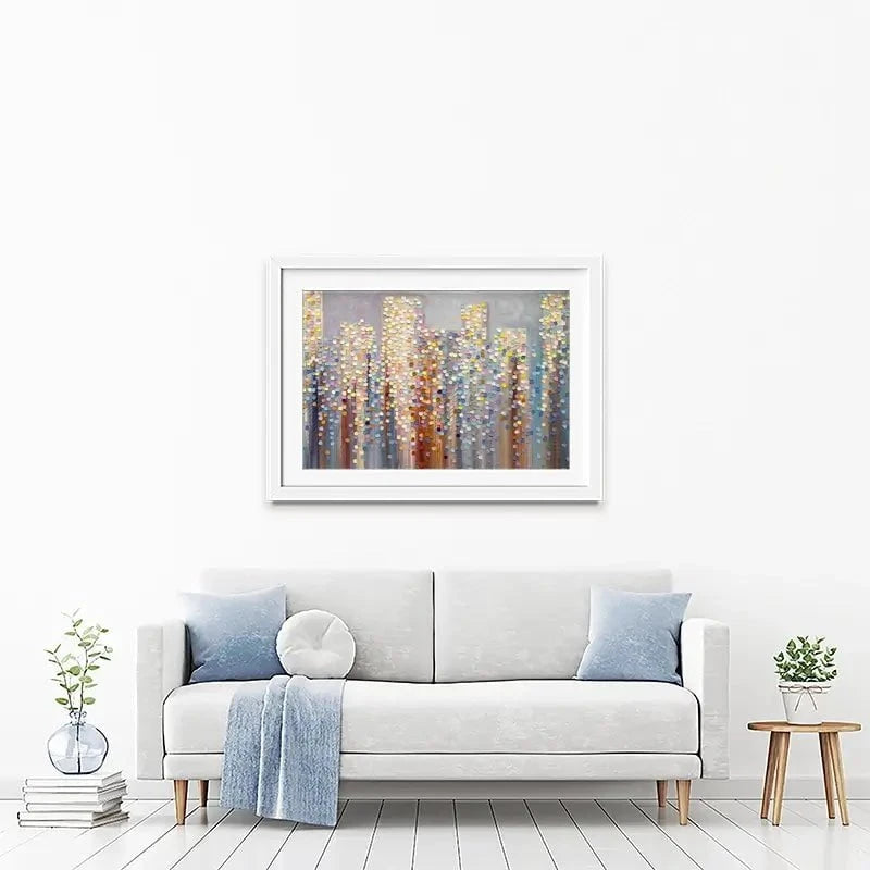 Hazy Sky Framed Art Print Hazy Sky Framed Art Print wall art product Ekaterina Ermilkina