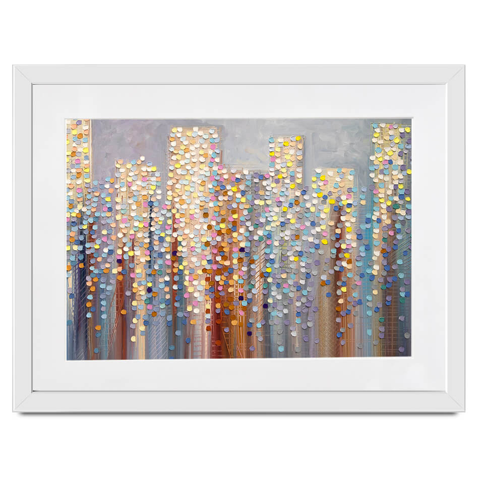 Hazy Sky Framed Art Print Hazy Sky Framed Art Print wall art product Ekaterina Ermilkina