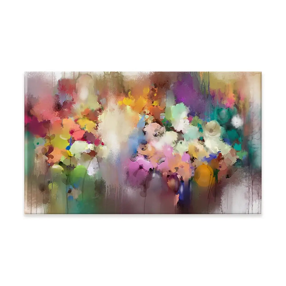 Hazy Watercolour Flowers Canvas Print Hazy Watercolour Flowers Canvas Print wall art product Art Print Shop