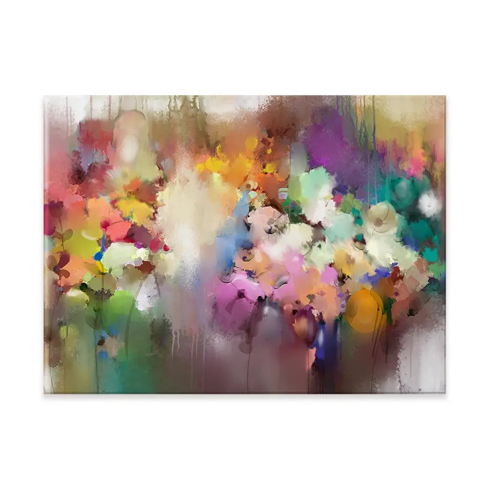 Hazy Watercolour Flowers Canvas Print Hazy Watercolour Flowers Canvas Print wall art product Art Print Shop