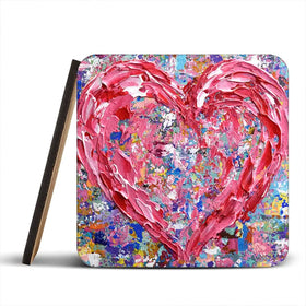 Heart Coaster Set Heart Coaster Set wall art product Olga Tkachyk
