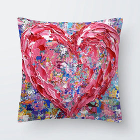 Heart Cushion Heart Cushion wall art product Olga Tkachyk