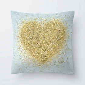 Heart Of Gold Cushion Heart Of Gold Cushion wall art product Jo Gough