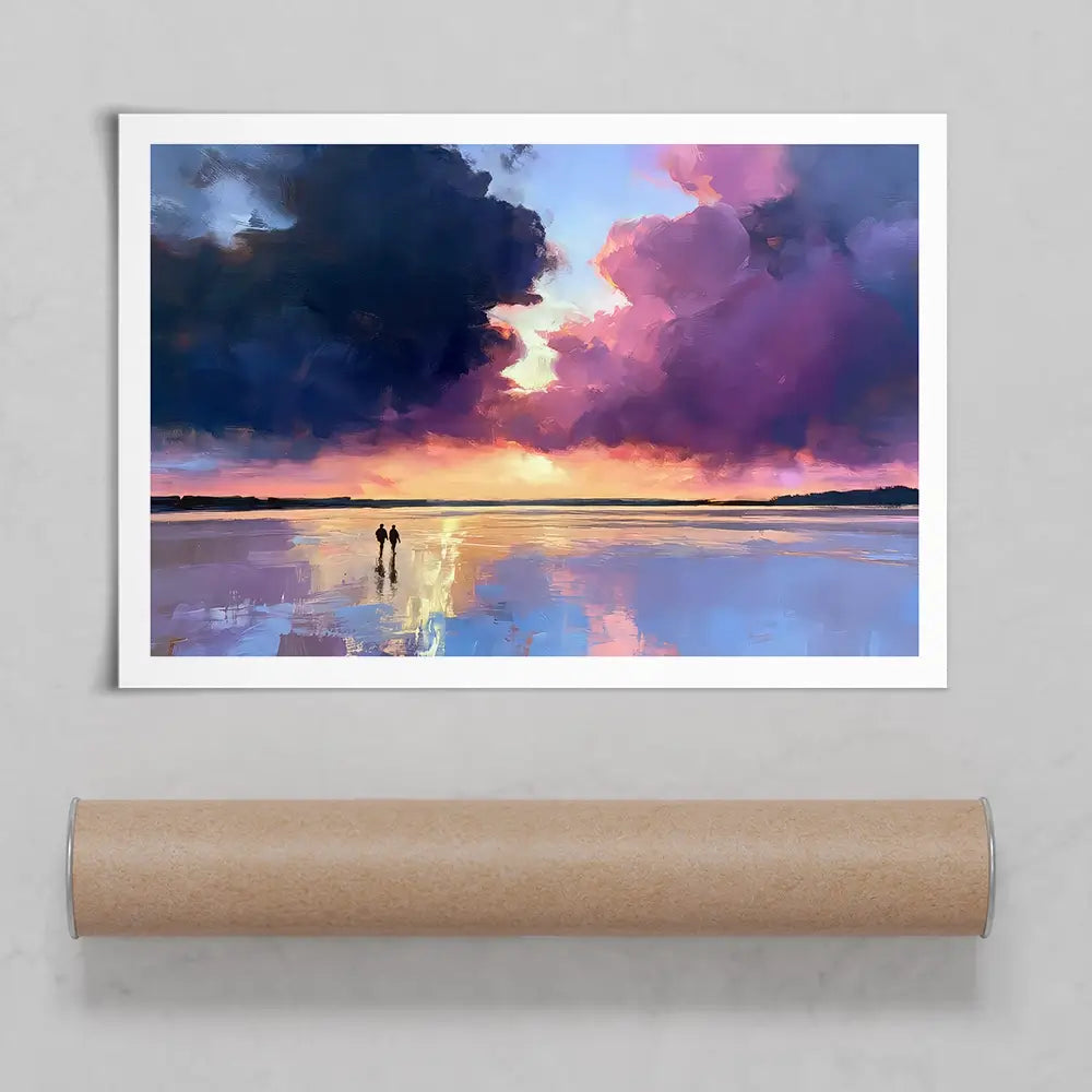 Heart To Heart Stroll Art Print Heart To Heart Stroll Art Print wall art product David Alexander Elder