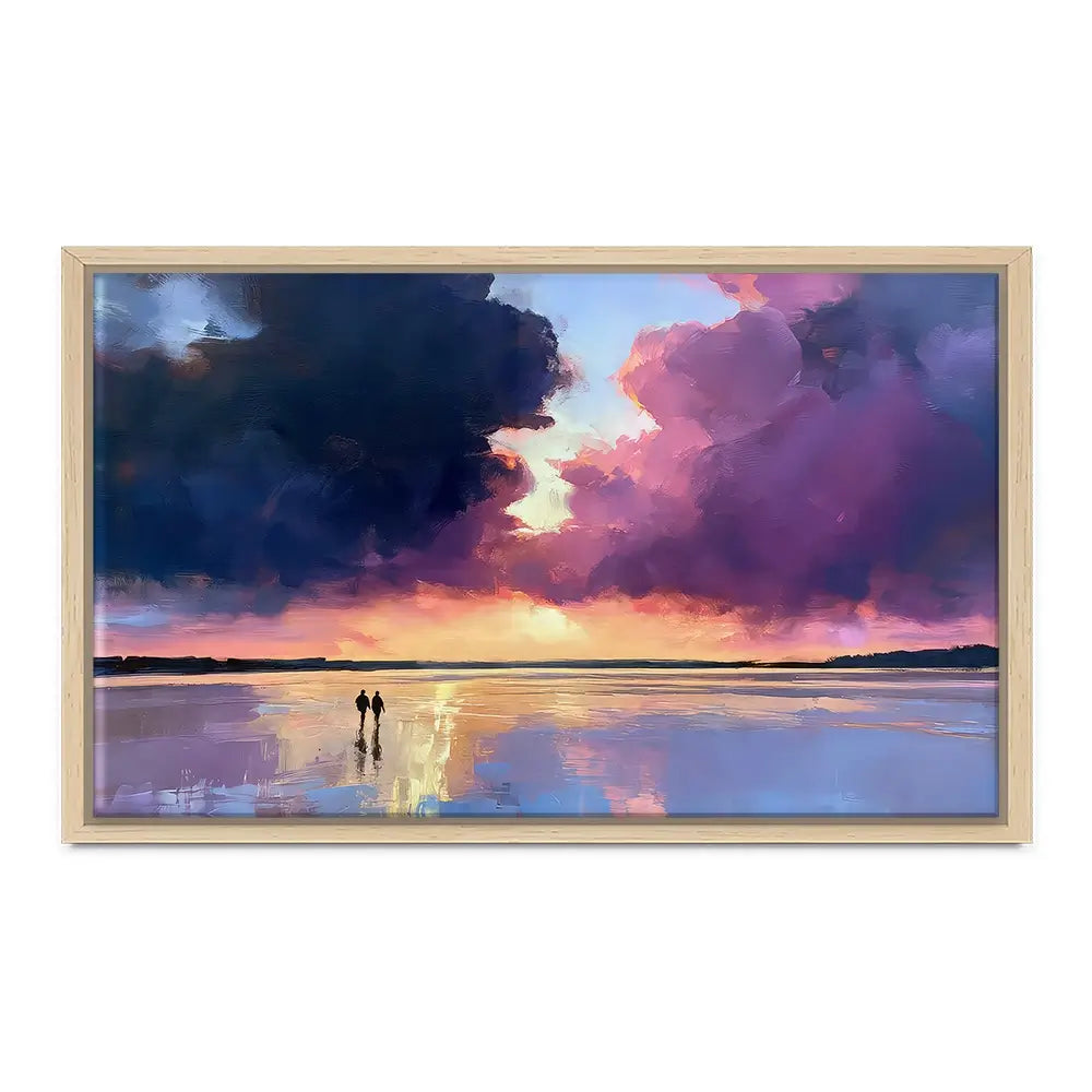 Heart To Heart Stroll Canvas Print Heart To Heart Stroll Canvas Print wall art product David Alexander Elder