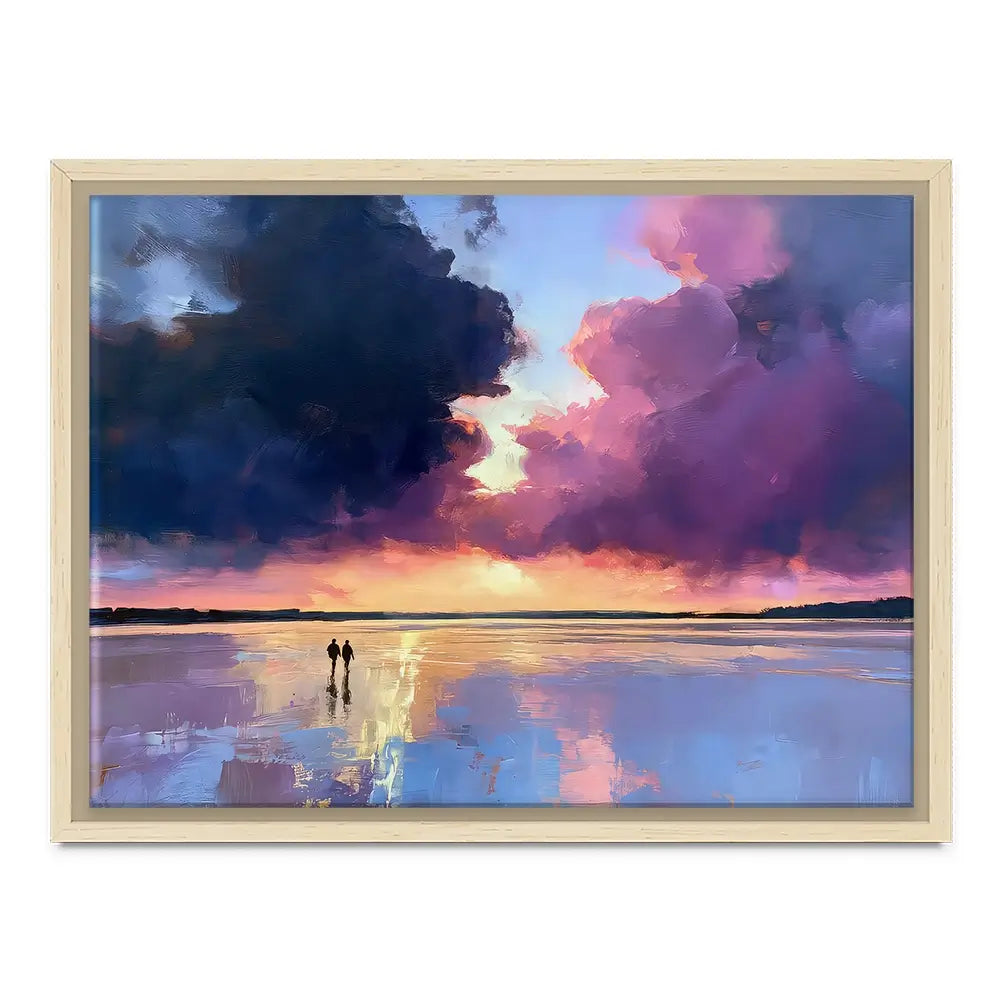 Heart To Heart Stroll Canvas Print Heart To Heart Stroll Canvas Print wall art product David Alexander Elder