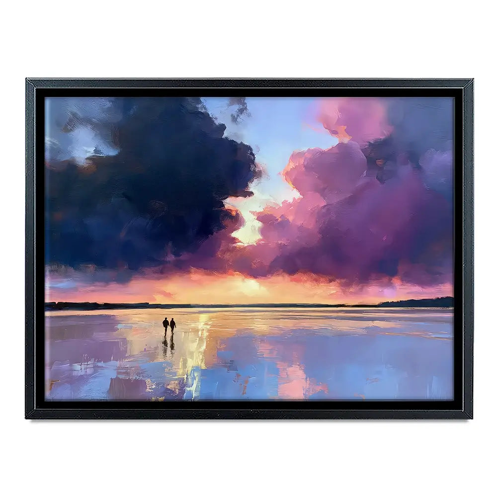 Heart To Heart Stroll Canvas Print Heart To Heart Stroll Canvas Print wall art product David Alexander Elder