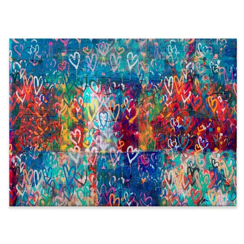 Hearts Everywhere Canvas Print Hearts Everywhere Canvas Print wall art product Svetlana Aleynikova