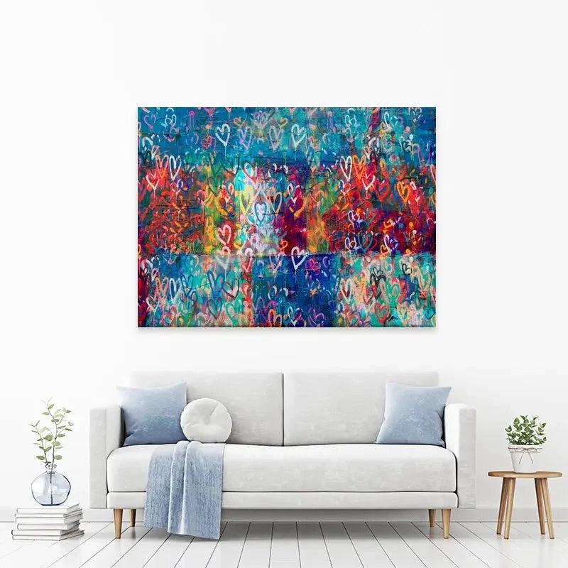 Hearts Everywhere Canvas Print Hearts Everywhere Canvas Print wall art product Svetlana Aleynikova
