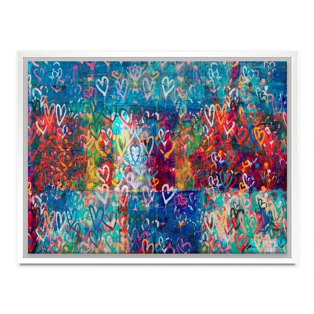 Hearts Everywhere Canvas Print Hearts Everywhere Canvas Print wall art product Svetlana Aleynikova