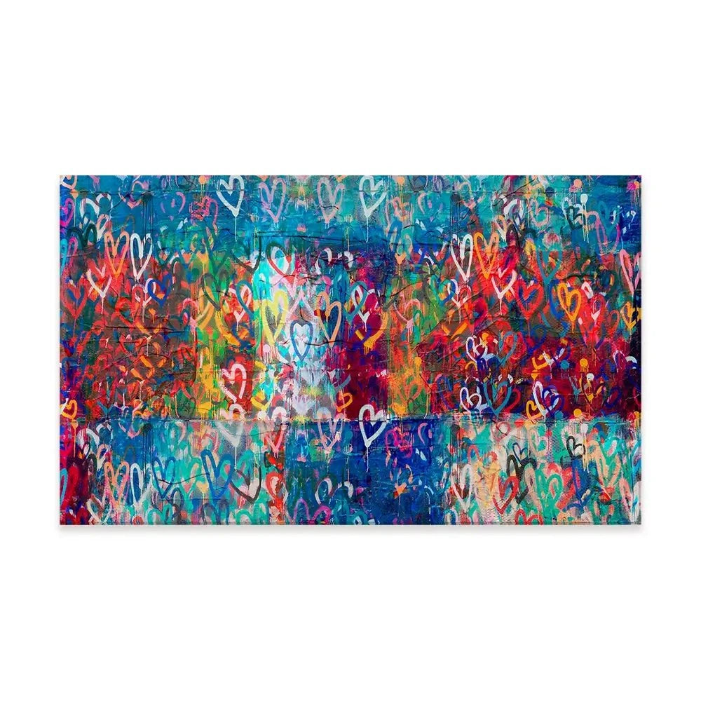 Hearts Everywhere Canvas Print Hearts Everywhere Canvas Print wall art product Svetlana Aleynikova