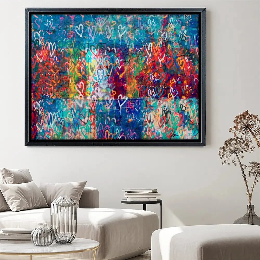 Hearts Everywhere Canvas Print Hearts Everywhere Canvas Print wall art product Svetlana Aleynikova