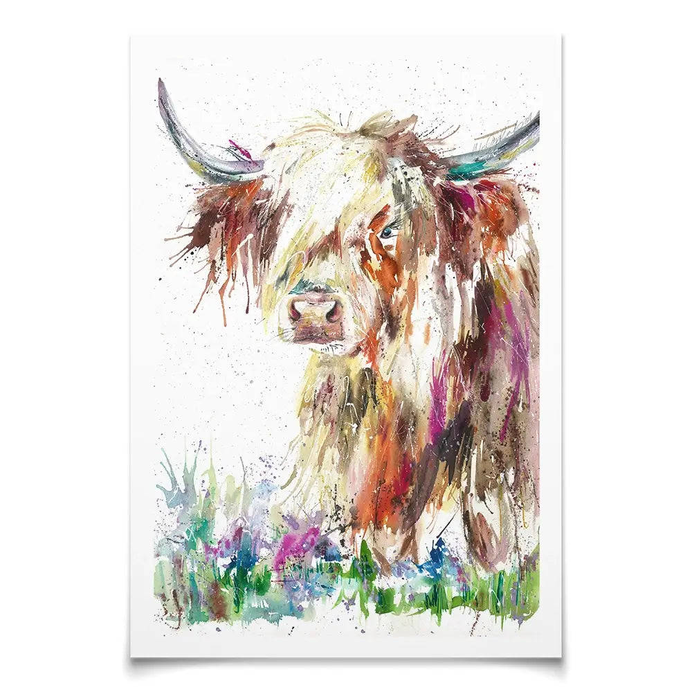 Heather Art Print Heather Art Print wall art product Nicola Jane Rowles