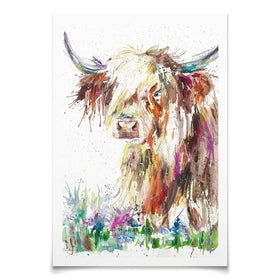 Heather Art Print Heather Art Print wall art product Nicola Jane Rowles