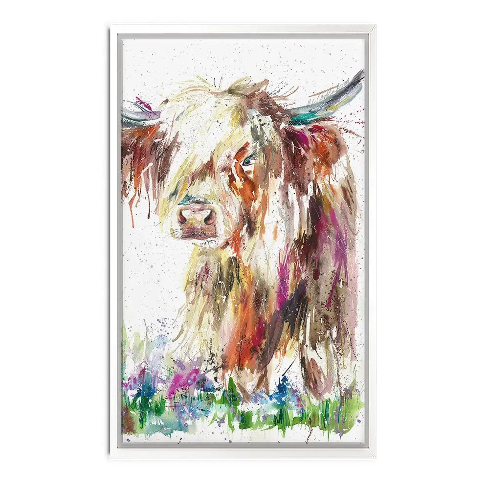 Heather Canvas Print Heather Canvas Print wall art product Nicola Jane Rowles
