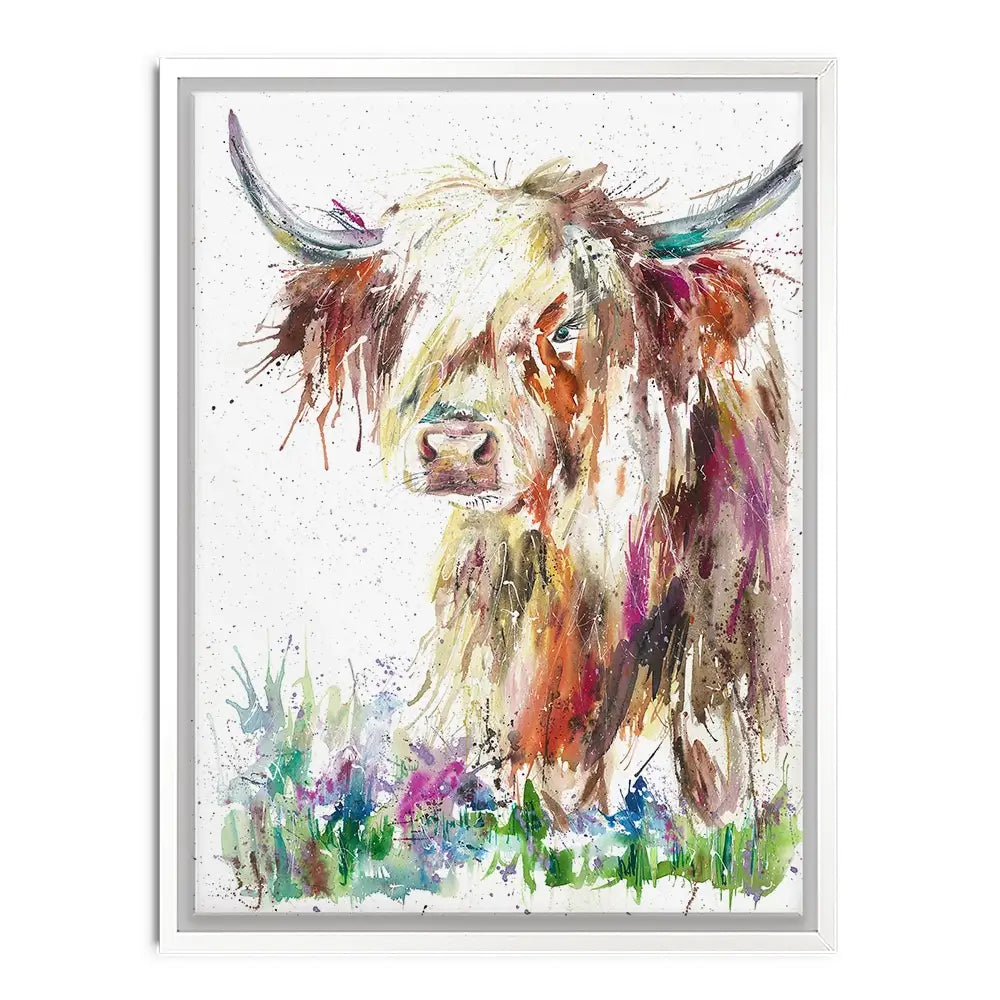 Heather Canvas Print Heather Canvas Print wall art product Nicola Jane Rowles