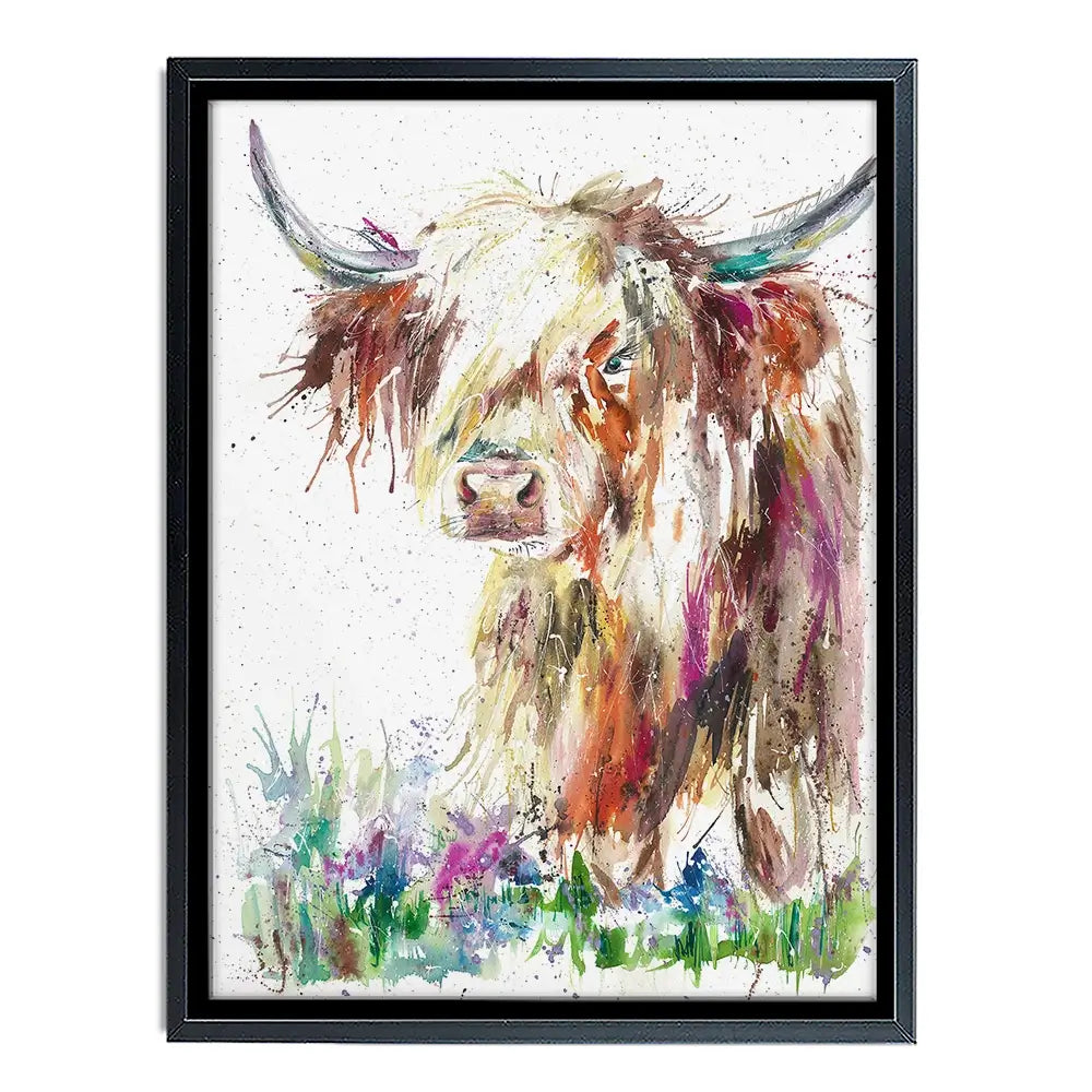 Heather Canvas Print Heather Canvas Print wall art product Nicola Jane Rowles