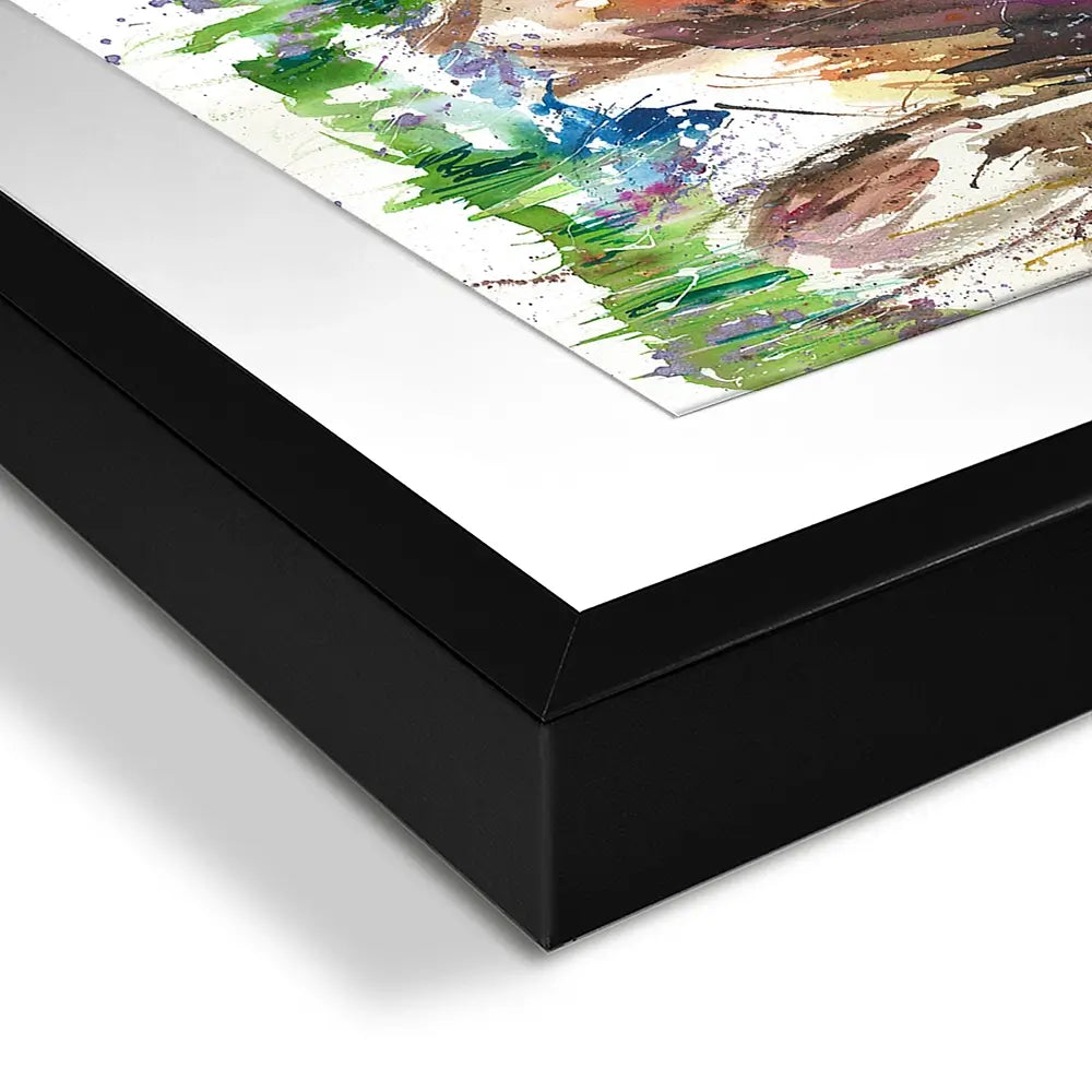 Heather Framed Art Print Heather Framed Art Print wall art product Nicola Jane Rowles