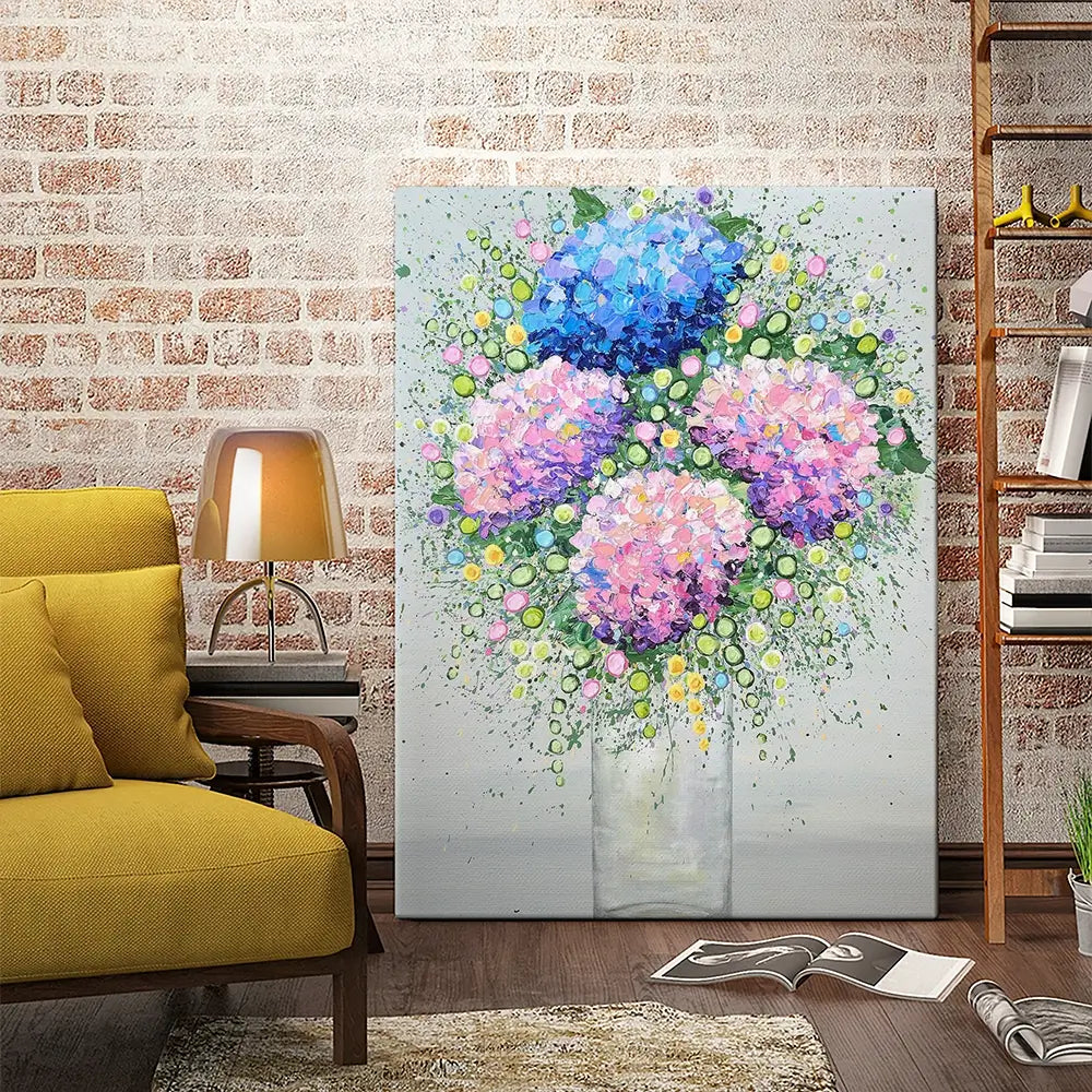 Heavely Harlequins Canvas Print Heavely Harlequins Canvas Print wall art product Jo Gough
