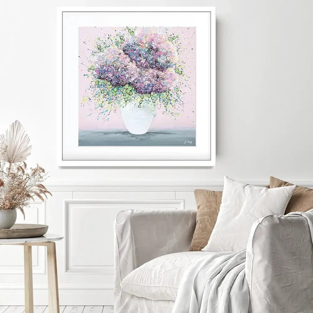Heaven Scent Framed Art Print Heaven Scent Framed Art Print wall art product Jo Gough