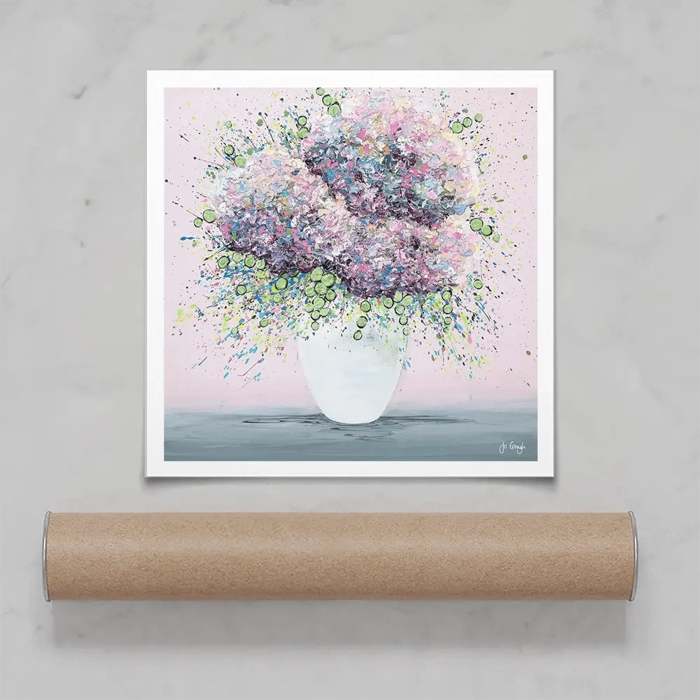 Heaven Scent Square Art Print Heaven Scent Square Art Print wall art product Jo Gough