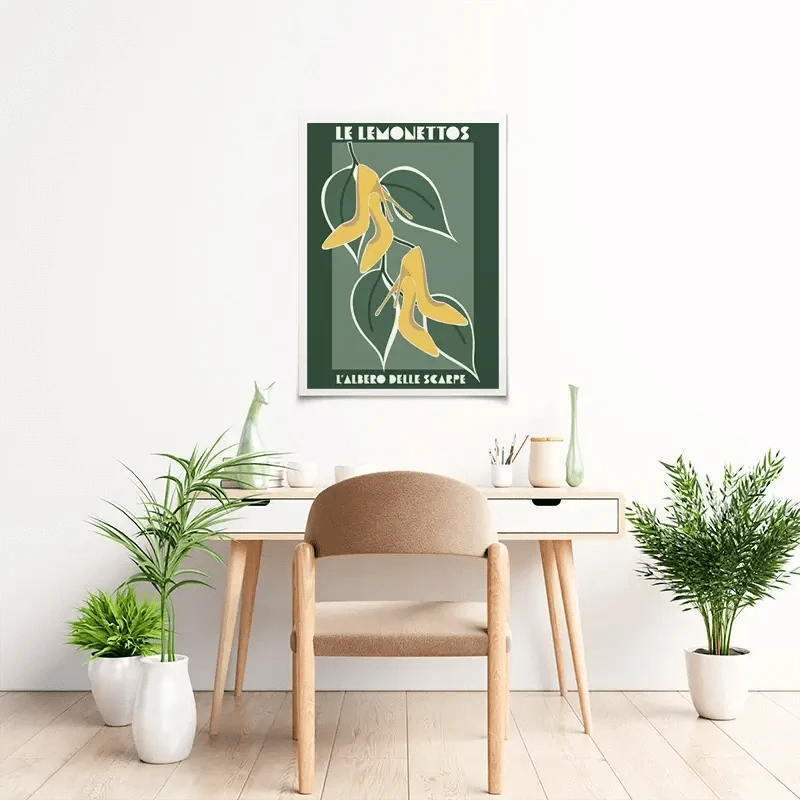 Heels Grow On Trees Art Print Heels Grow On Trees Art Print wall art product Sarah Manovski