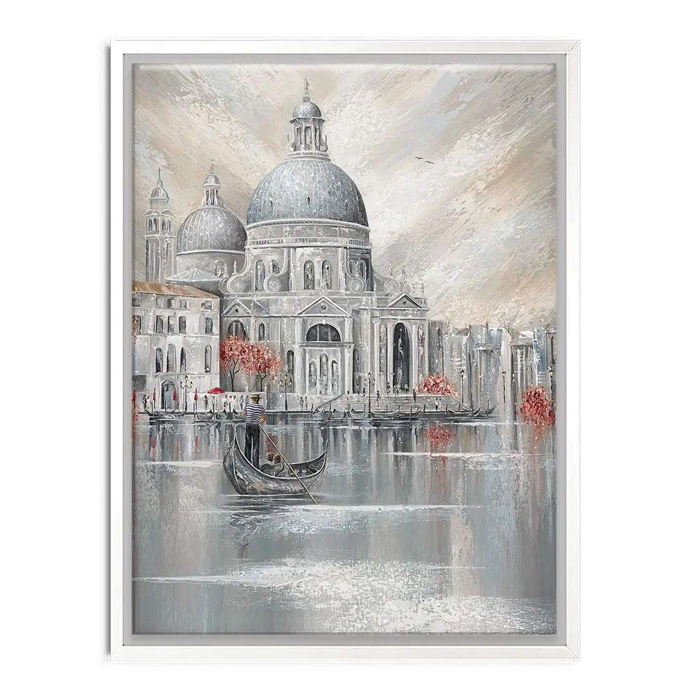 Her City His Heart Canvas Print Her City His Heart Canvas Print wall art product Isabella Karolewicz