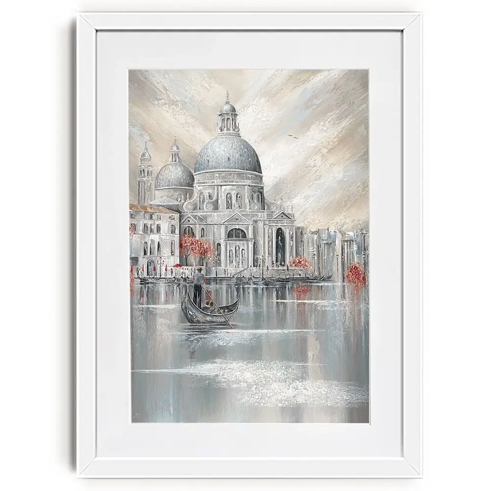 Her City His Heart Framed Art Print Her City His Heart Framed Art Print wall art product Isabella Karolewicz