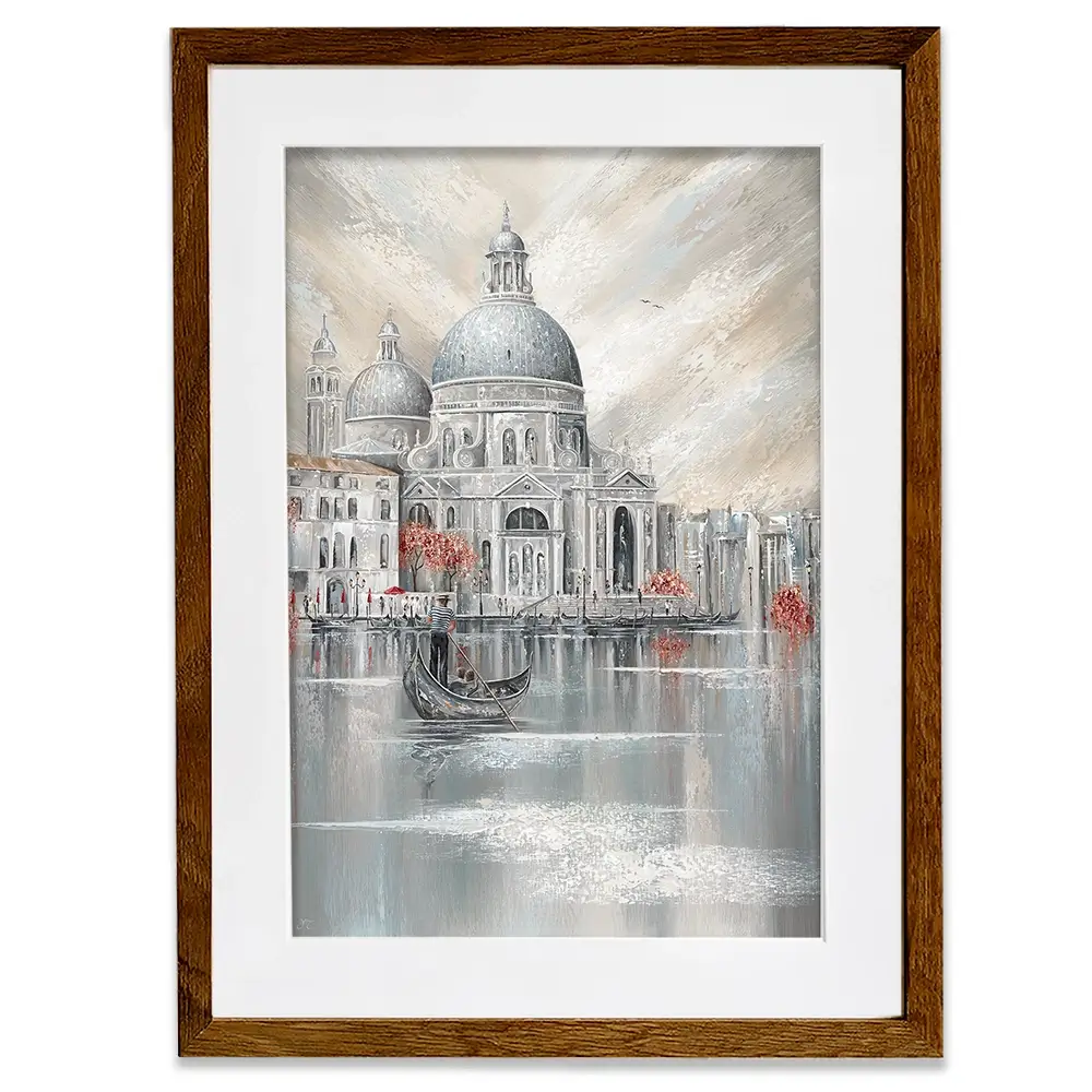 Her City His Heart Framed Art Print Her City His Heart Framed Art Print wall art product Isabella Karolewicz