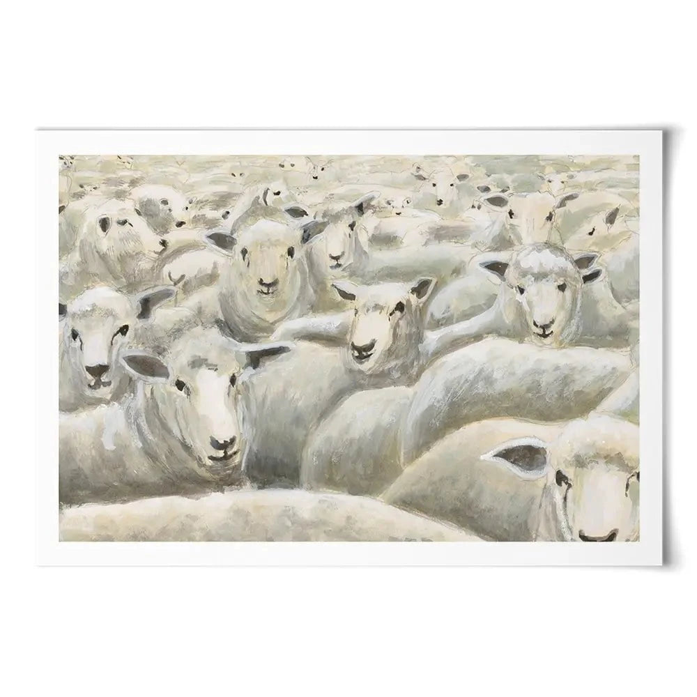 Herd Mentality Art Print Herd Mentality Art Print wall art product Michael Willett