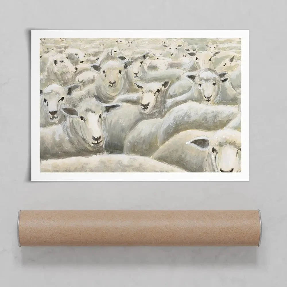 Herd Mentality Art Print Herd Mentality Art Print wall art product Michael Willett
