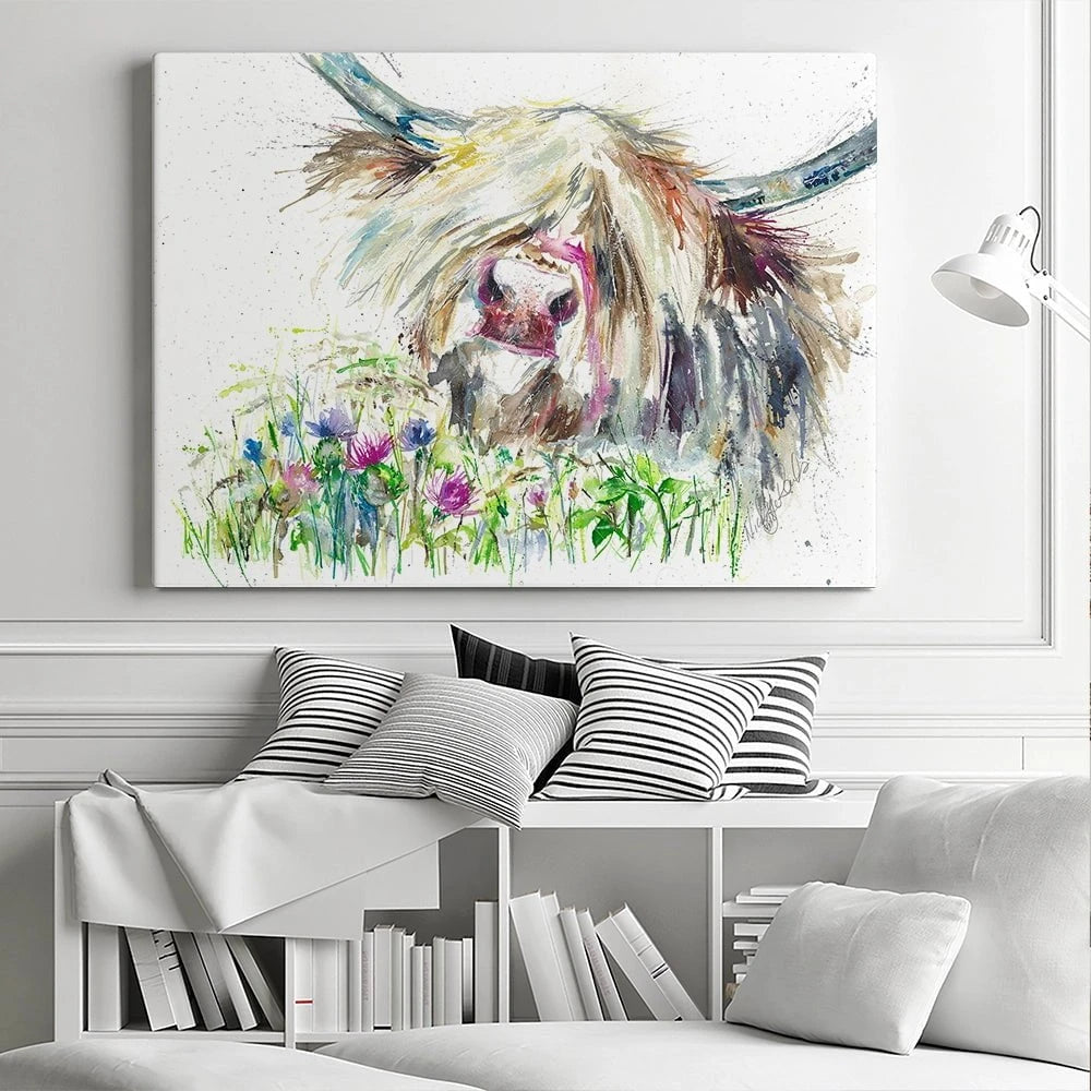 Here's Looking At You Canvas Print Here's Looking At You Canvas Print wall art product Nicola Jane Rowles