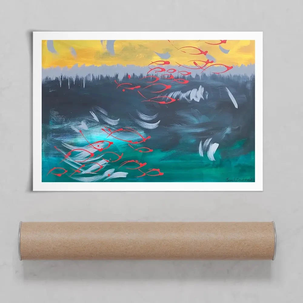 Hidden Depths Art Print Hidden Depths Art Print wall art product Jane Brookshaw
