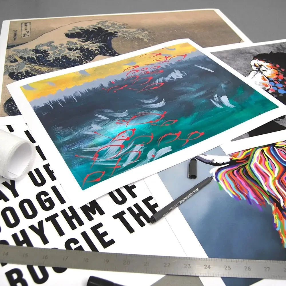 Hidden Depths Art Print Hidden Depths Art Print wall art product Jane Brookshaw