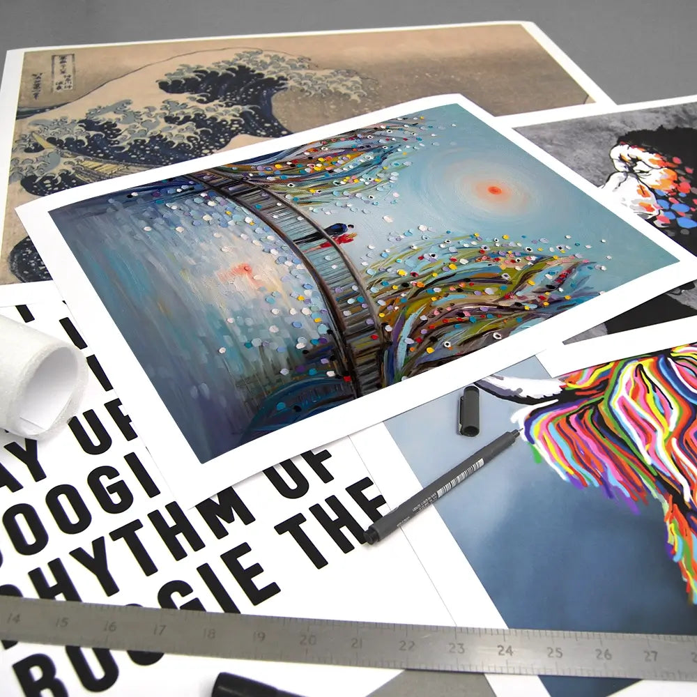 Hidden Hearts Art Print Hidden Hearts Art Print wall art product Ekaterina Ermilkina