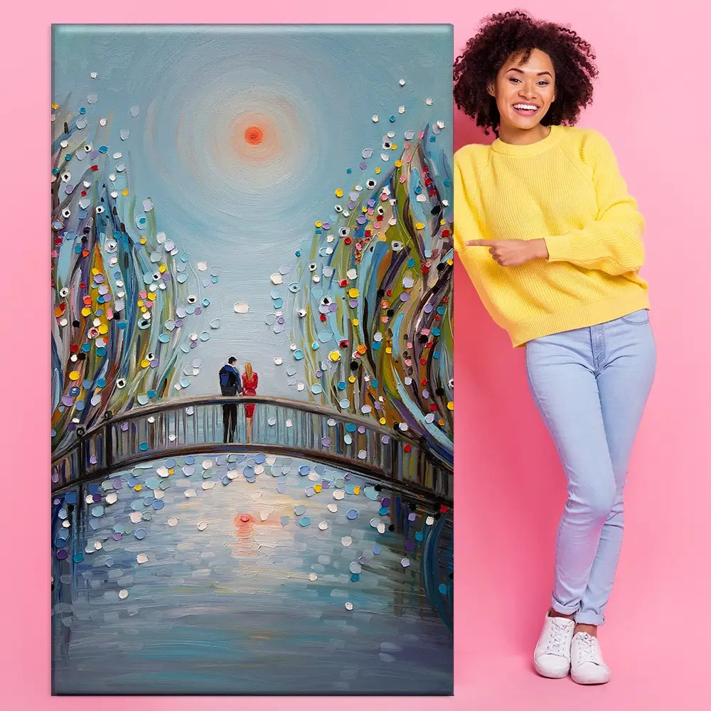 Hidden Hearts Oversized Canvas Print Hidden Hearts Oversized Canvas Print wall art product Ekaterina Ermilkina
