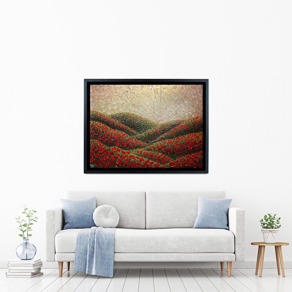 Hidden Hills Canvas Print wall art product Expression By Nada