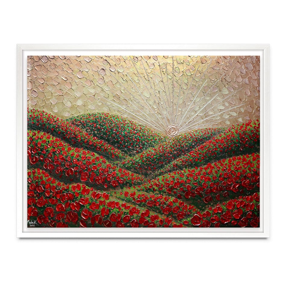 Hidden Hills Canvas Print wall art product Expression By Nada