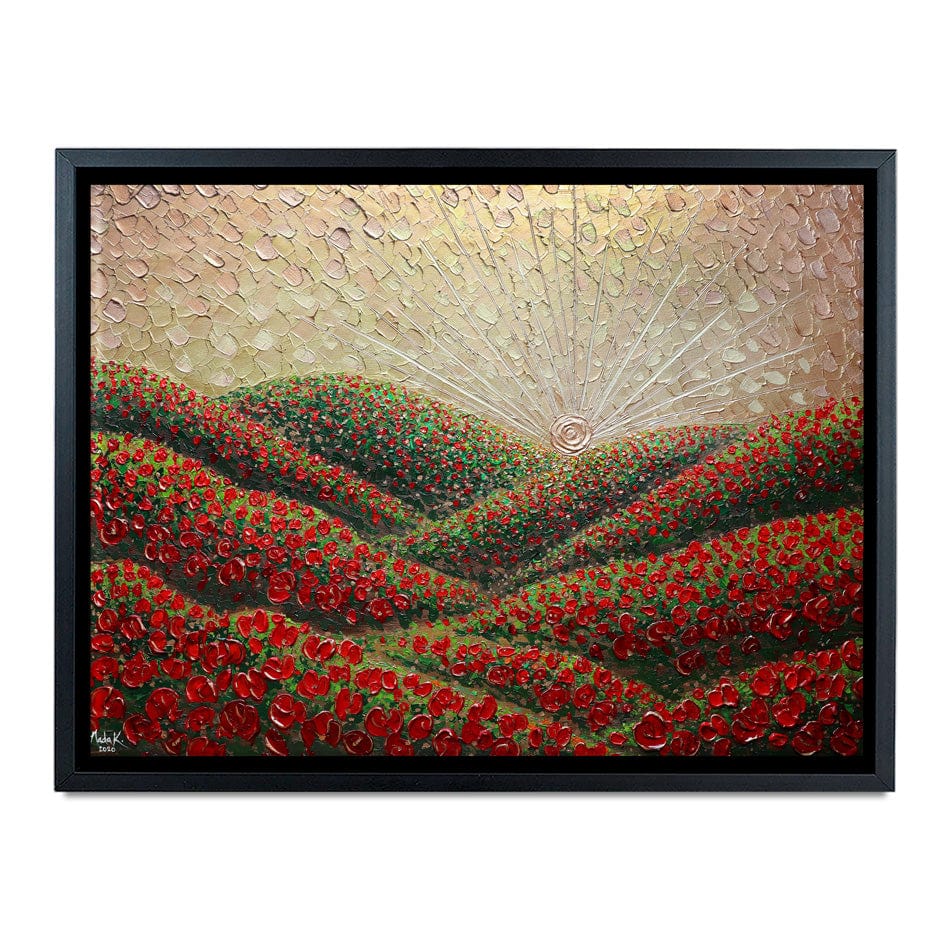 Hidden Hills Canvas Print wall art product Expression By Nada
