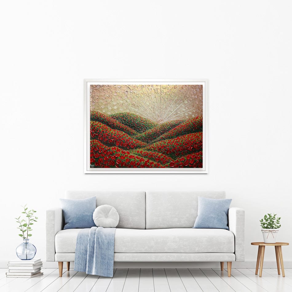 Hidden Hills Canvas Print wall art product Expression By Nada