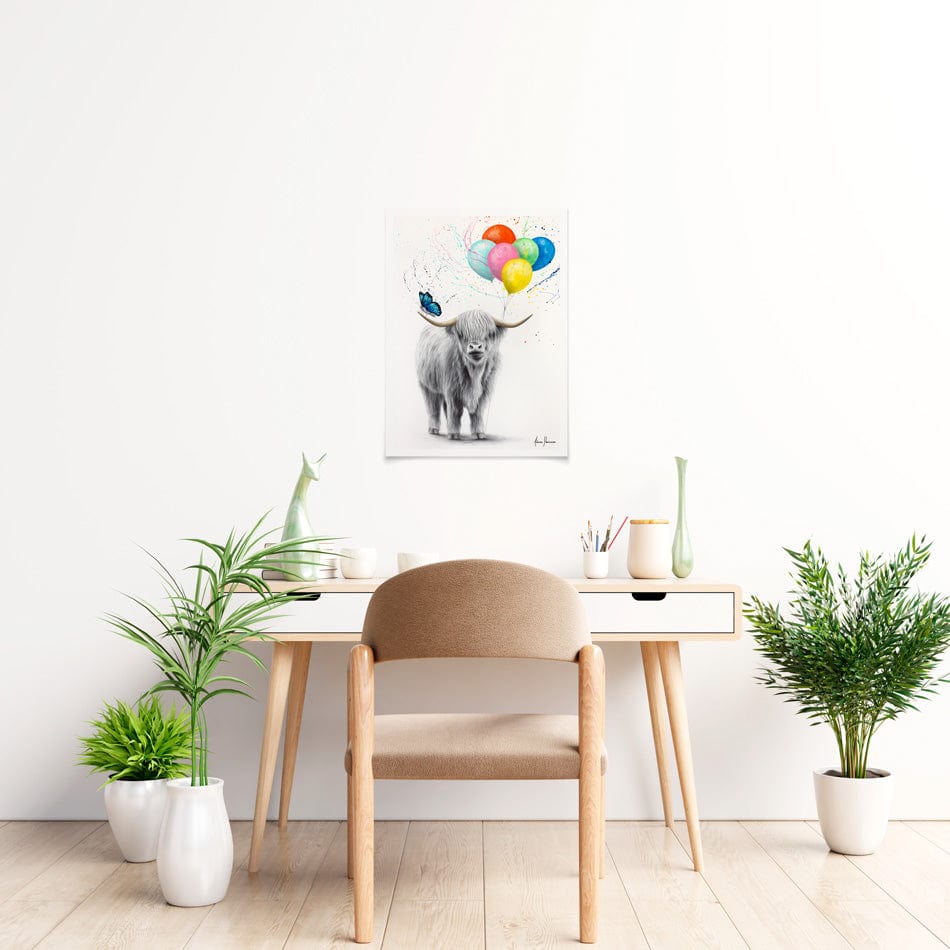 Highland Celebration Art Print wall art product Ashvin Harrison