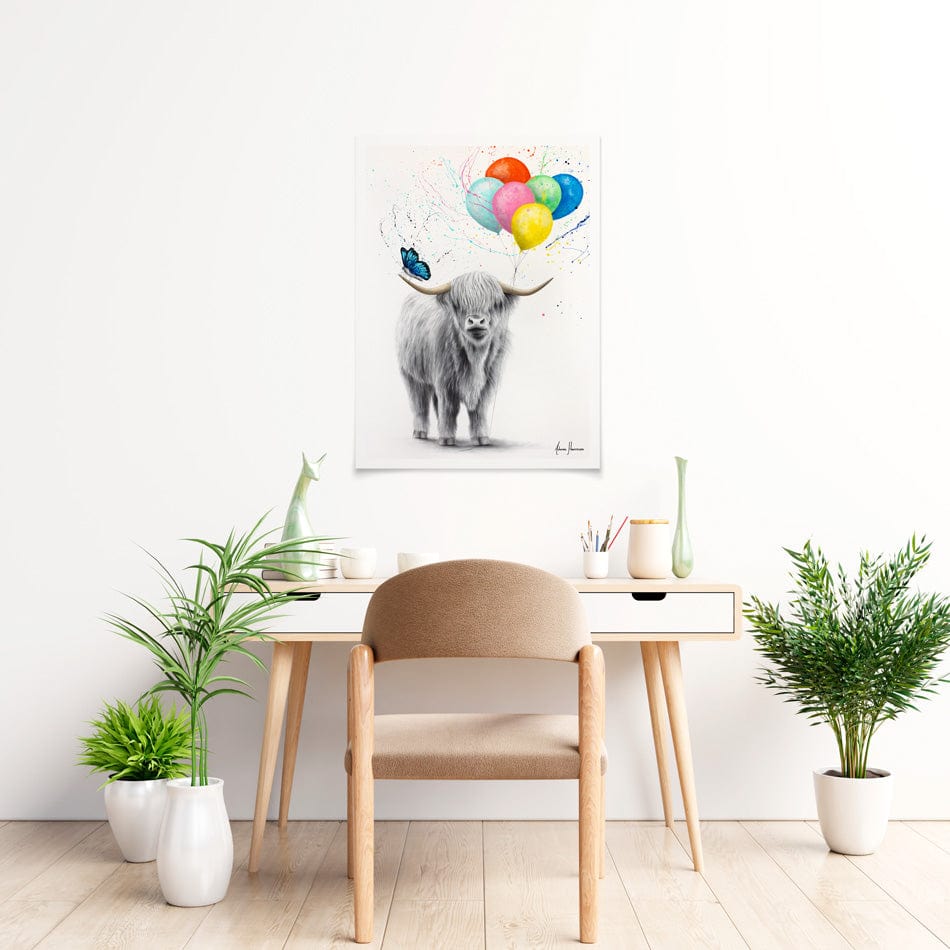 Highland Celebration Art Print wall art product Ashvin Harrison