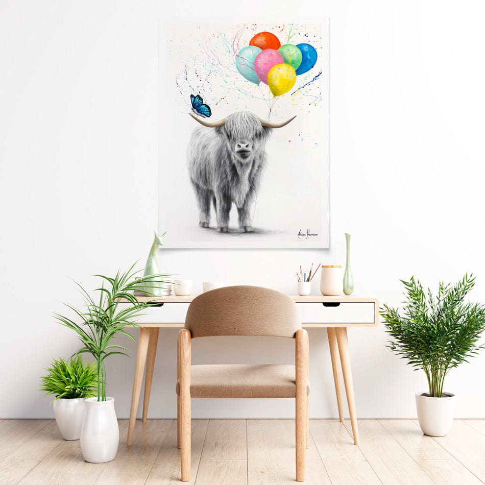 Highland Celebration Art Print wall art product Ashvin Harrison
