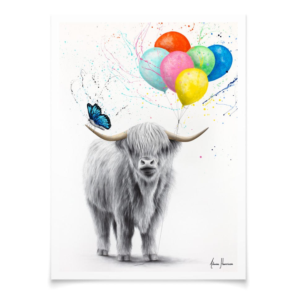 Highland Celebration Art Print wall art product Ashvin Harrison
