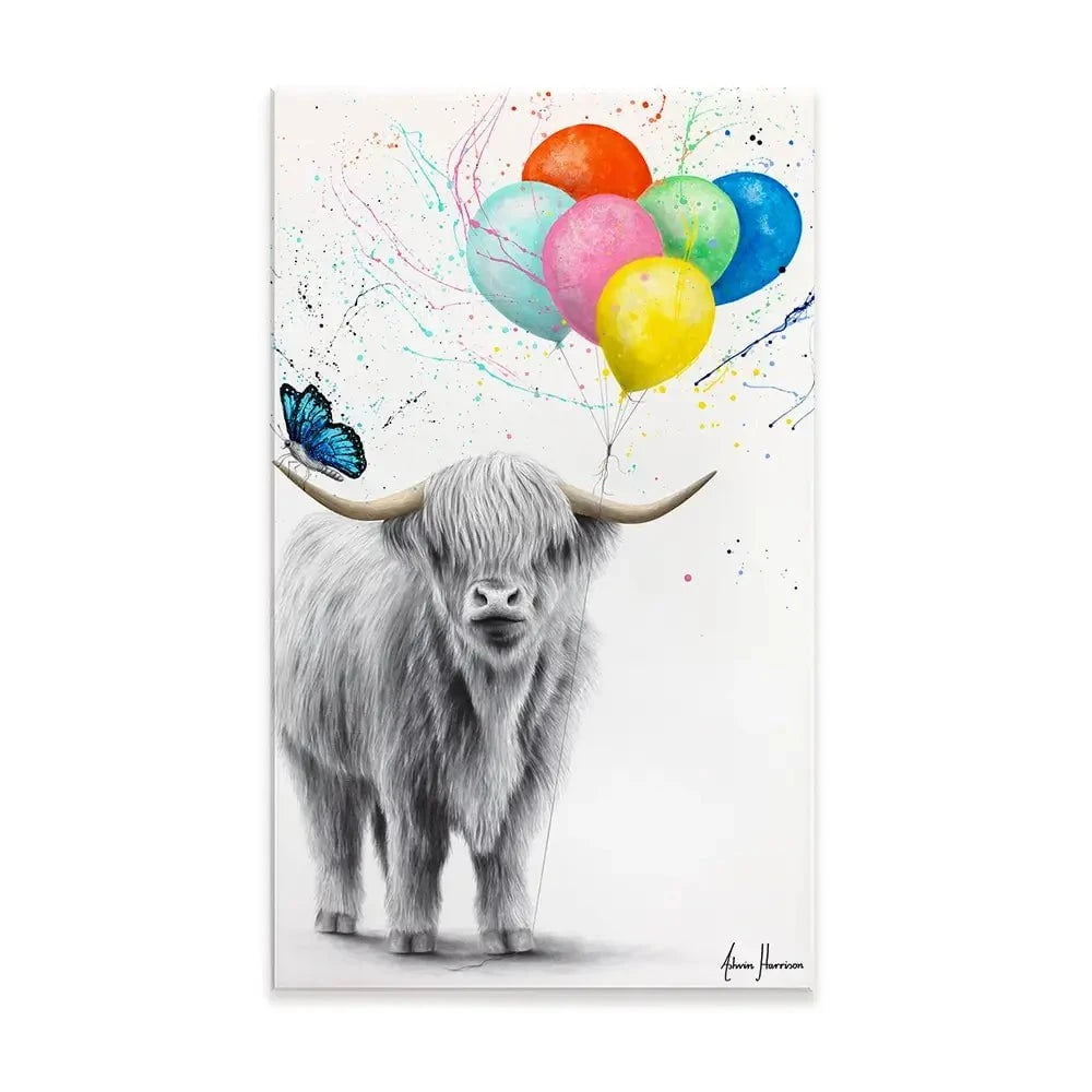 Highland Celebration Canvas Print Highland Celebration Canvas Print wall art product Ashvin Harrison