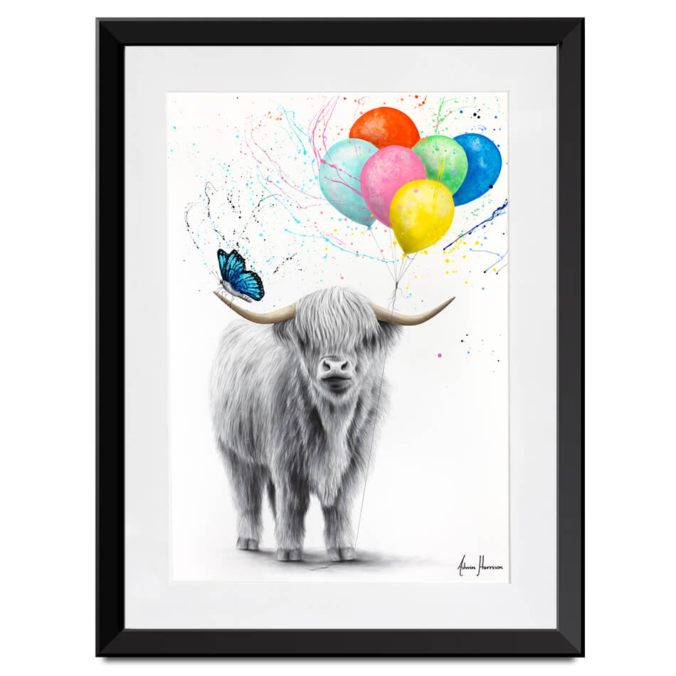 Highland Celebration Framed Art Print Highland Celebration Framed Art Print wall art product Ashvin Harrison